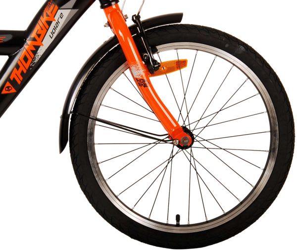 Volare Thombike Kinderfiets - Jongens - 20 inch - Zwart Oranje