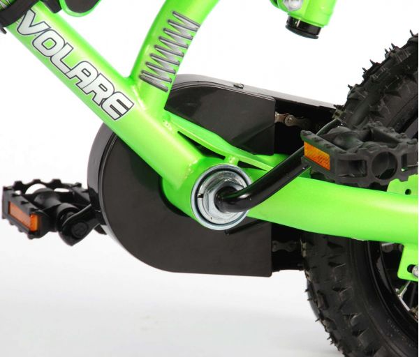 Volare Motorbike Kinderfiets - Jongens - 12 inch - Groen - 95% afgemonteerd