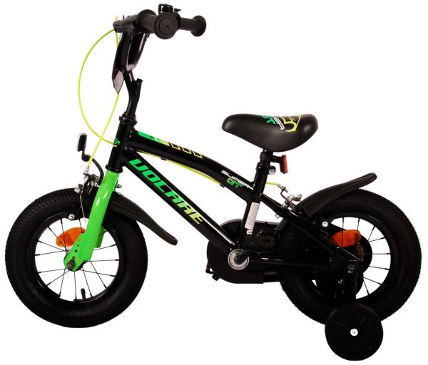 Volare Super GT Kinderfiets - Jongens - 12 inch - Groen - Twee handremmen