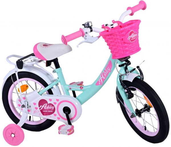 Volare Ashley Kinderfiets - Meisjes - 14 inch - Groen