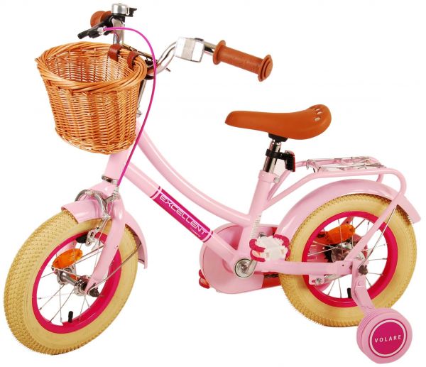 Volare Excellent Kinderfiets - Meisjes - 12 inch - Roze