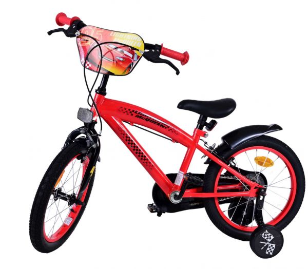 Disney Cars Kinderfiets - Jongens - 16 inch - Rood - Twee handremmen