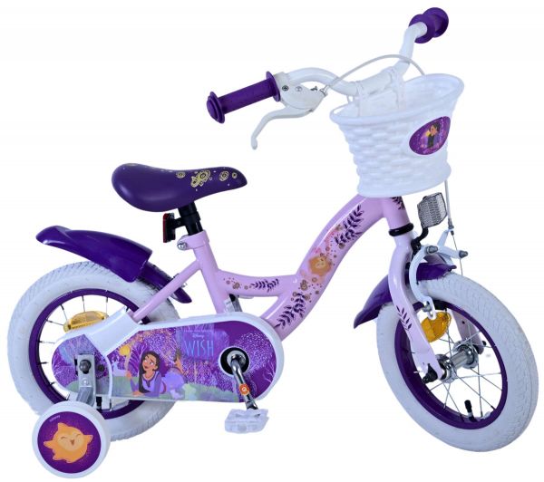 Disney Wish Kinderfiets - Meisjes - 12 inch - Paars