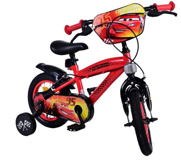 Disney Cars Kinderfiets - Jongens - 12 inch - Twee handremmen