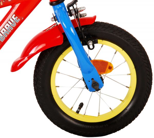 Paw Patrol Kinderfiets - Jongens - 12 inch - Rood/Blauw