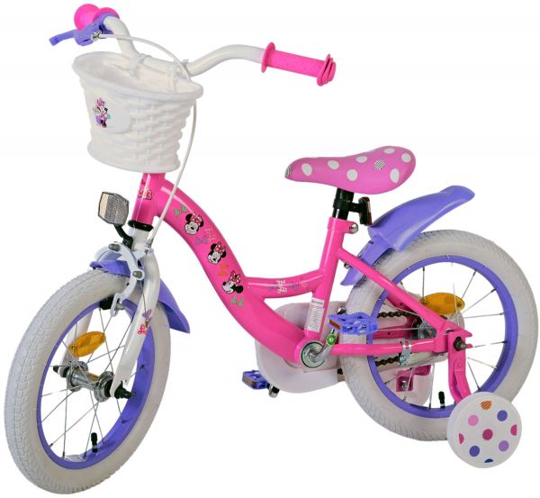 Disney Minnie Cutest Ever! Kinderfiets - Meisjes - 14 inch - Roze