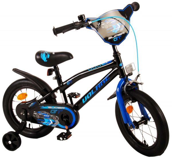 Volare Super GT Kinderfiets - Jongens - 14 inch - Blauw