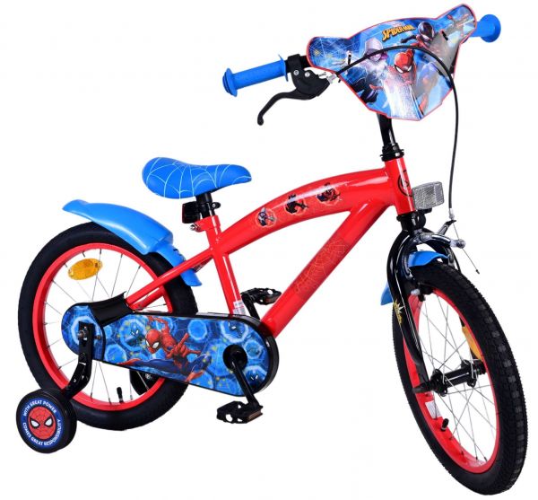 Spider-Man Kinderfiets - Jongens - 16 inch - Rood