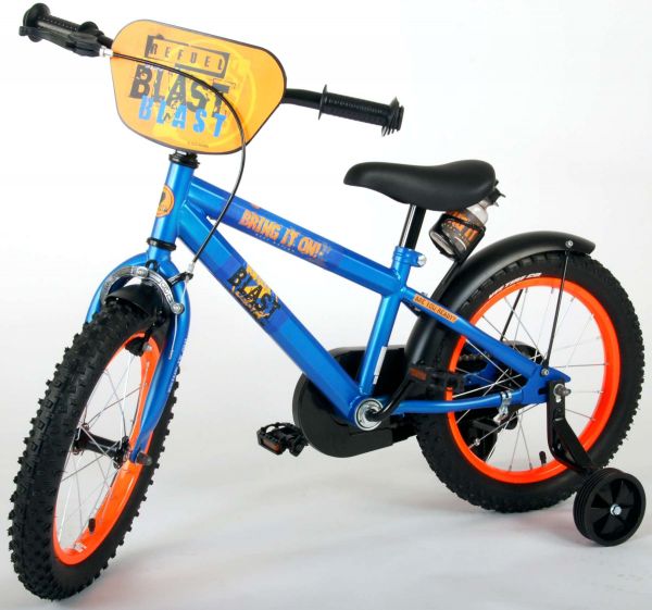 NERF Kinderfiets - Jongens - 16 inch - Satijn Blauw