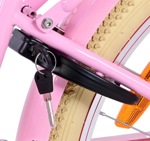 Volare Excellent Kinderfiets - Meisjes - 24 inch - Roze - 3 Versnellingen