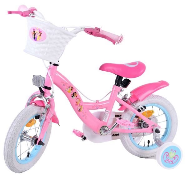 Disney Princess Kinderfiets - Meisjes - 12 inch - Roze - Twee Handremmen