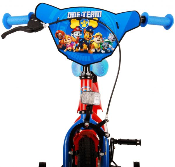 Paw Patrol Kinderfiets - Jongens - 14 inch - Rood/Blauw