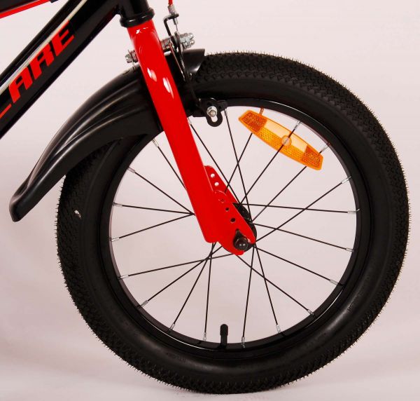 Volare Super GT Kinderfiets - Jongens - 16 inch - Rood - Twee handremmen