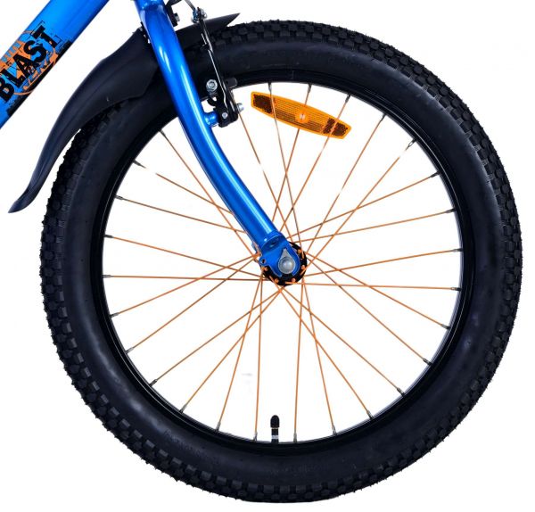 NERF Kinderfiets - Jongens - 20 inch - Satijn Blauw