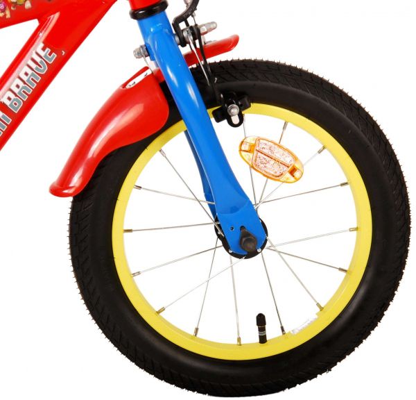 Paw Patrol Kinderfiets - Jongens - 14 inch - Rood/Blauw