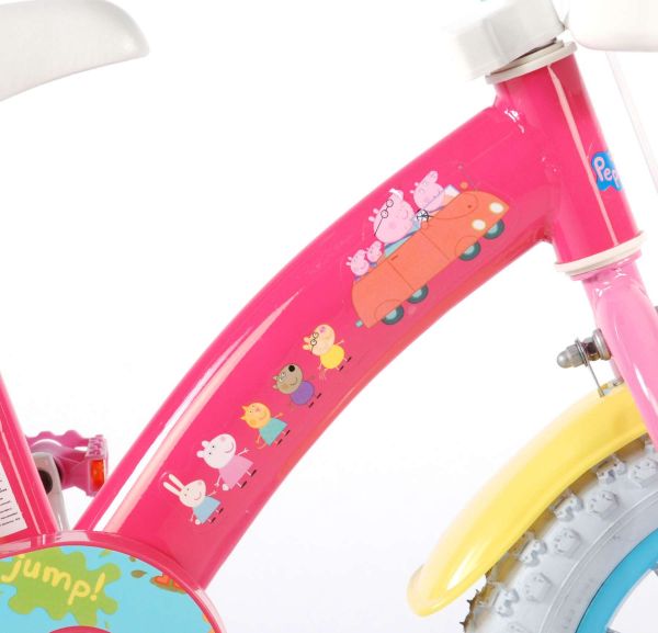 Peppa Pig Kinderfiets - Meisjes - 12 inch - Roze