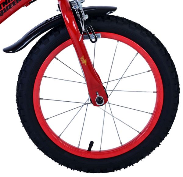 Disney Cars Kinderfiets - Jongens - 16 inch - Rood - Twee handremmen