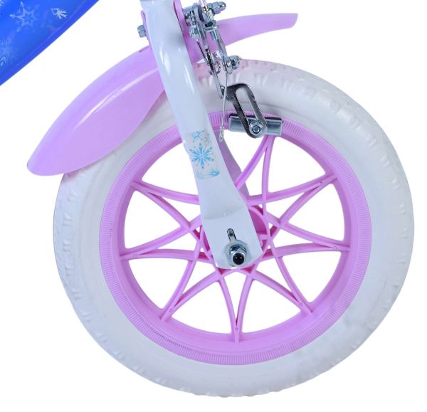 Disney Frozen Kinderfiets - Meisjes - 12 inch - Blauw