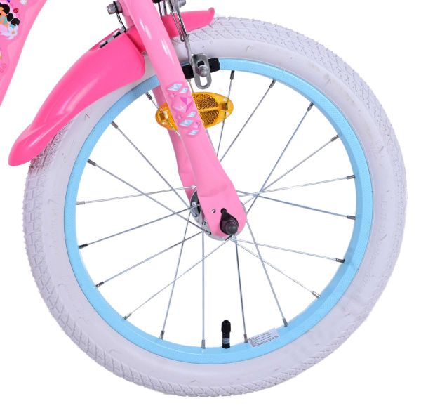 Disney Princess Kinderfiets - Meisjes - 16 inch - Roze - Twee Handremmen