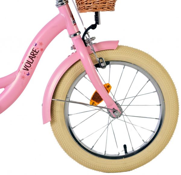 Volare Blossom Kinderfiets - Meisjes - 16 inch - Roze