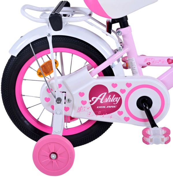 Volare Ashley Kinderfiets - Meisjes - 14 inch - Roze