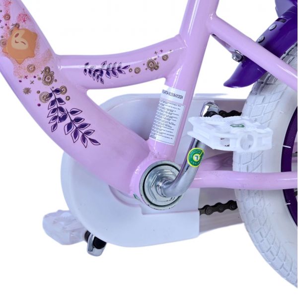 Disney Wish Kinderfiets - Meisjes - 12 inch - Paars