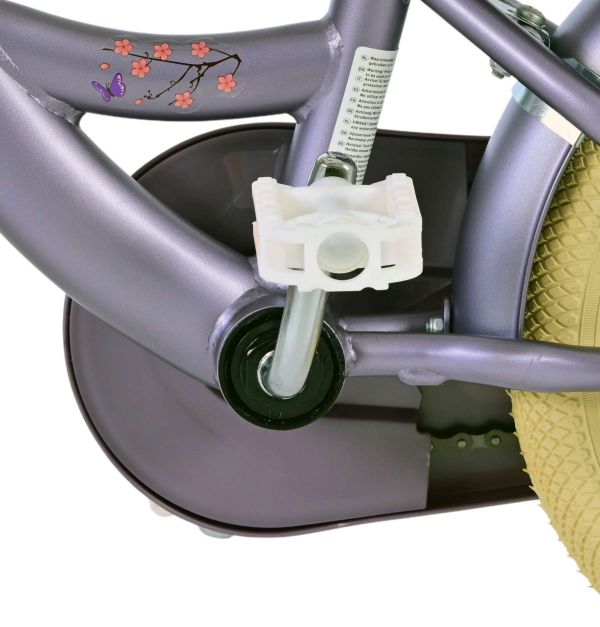 Volare Blossom Kinderfiets - Meisjes - 12 inch - Paars