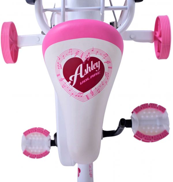 Volare Ashley Kinderfiets - Meisjes - 14 inch - Wit