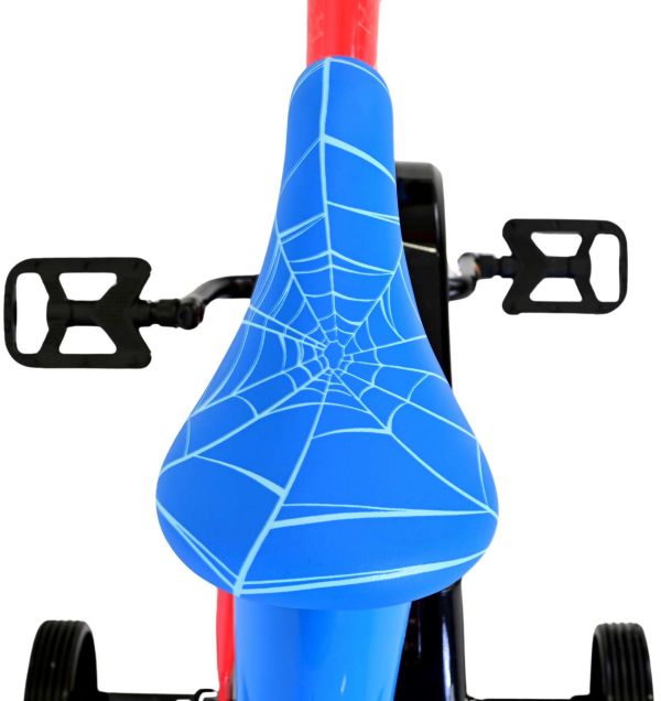 Marvel Spider-Man Kinderfiets - Jongens - 14 inch - Rood/Blauw