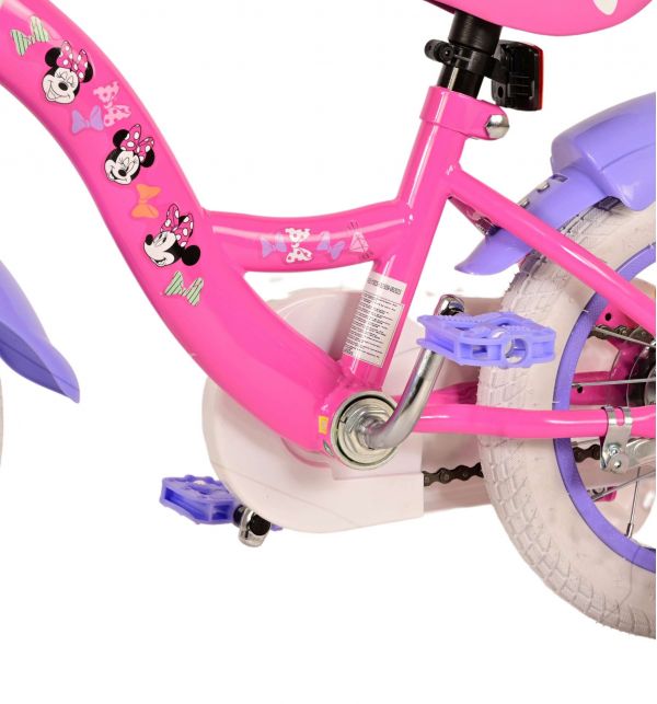 Minnie Cutest Ever! Kinderfiets - Meisjes - 12 inch - Roze