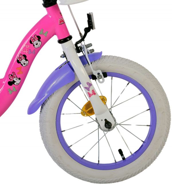 Disney Minnie Cutest Ever! Kinderfiets - Meisjes - 14 inch - Roze