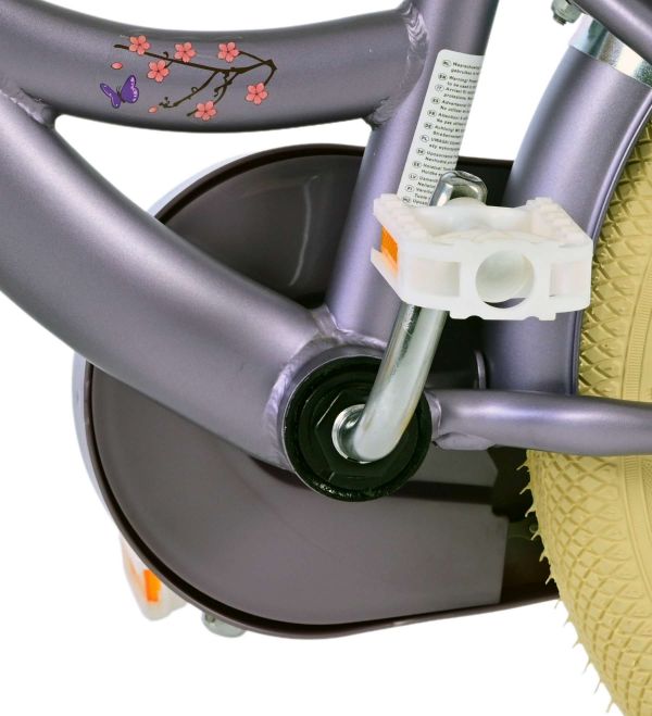 Volare Blossom Kinderfiets - Meisjes - 14 inch - Paars