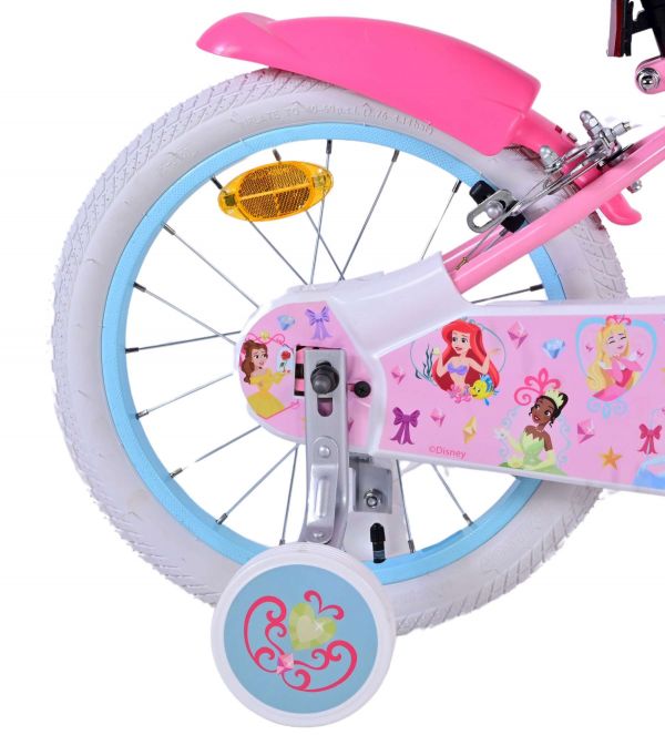 Disney Princess Kinderfiets - Meisjes - 16 inch - Roze - Twee Handremmen