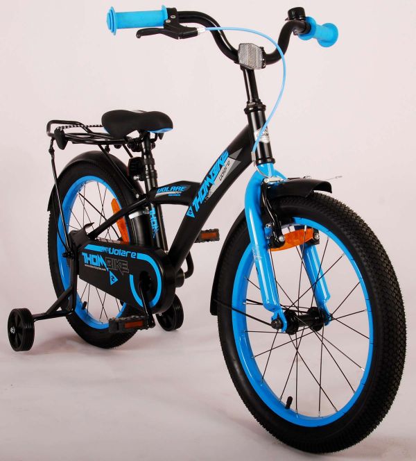 Volare Thombike Kinderfiets - Jongens - 18 inch - Zwart Blauw