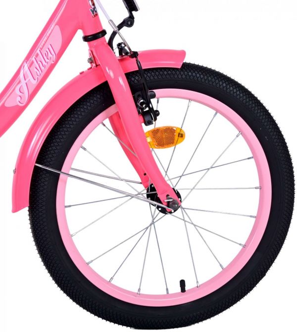 Volare Ashley Kinderfiets - Meisjes - 18 inch - Roze/Rood