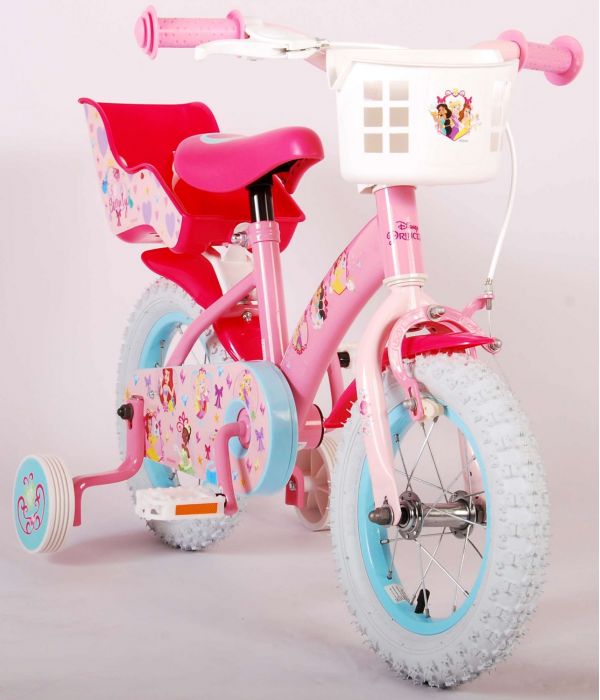 Disney Princess Kinderfiets - Meisjes - 12 inch - Roze