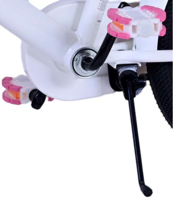 Volare Ashley Kinderfiets - Meisjes - 16 inch - Wit