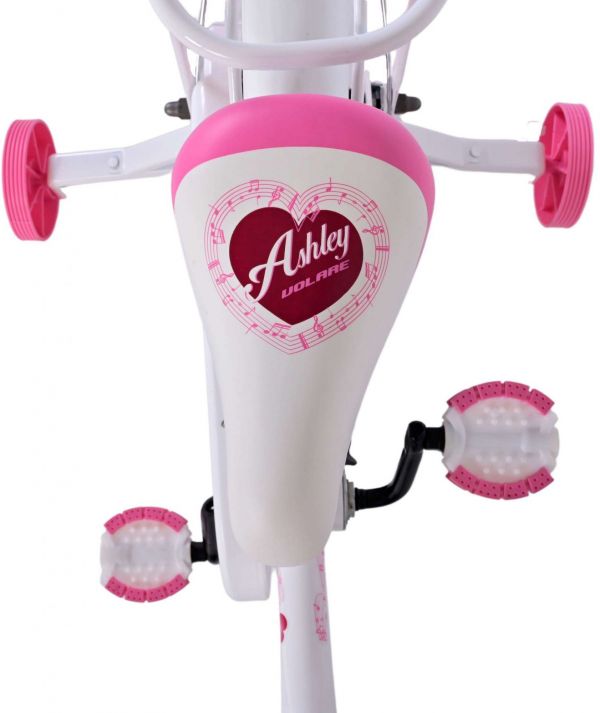 Volare Ashley Kinderfiets - Meisjes - 18 inch - Wit