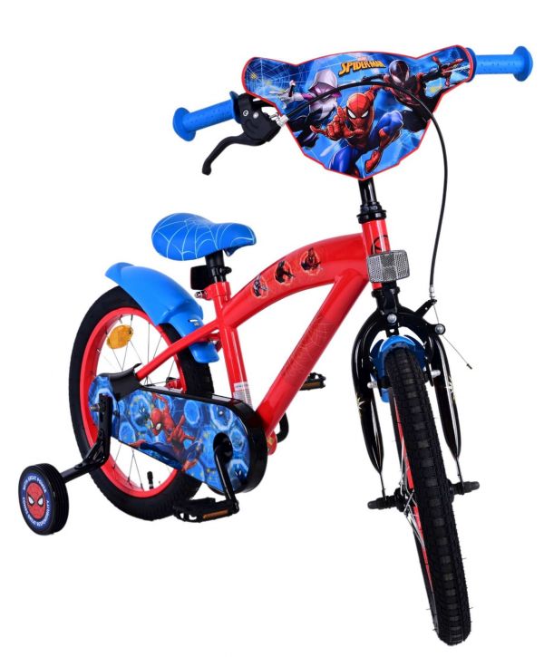 Spider-Man Kinderfiets - Jongens - 16 inch - Rood