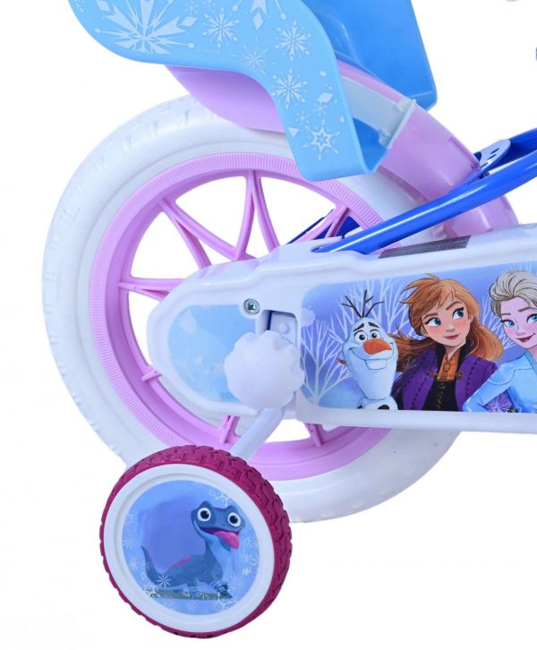 Disney Frozen Kinderfiets - Meisjes - 12 inch - Blauw