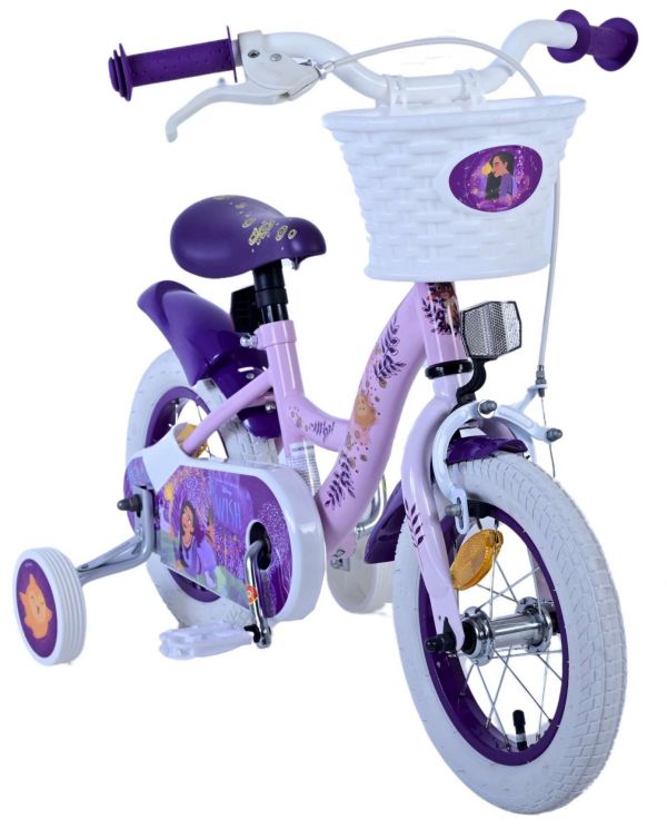 Disney Wish Kinderfiets - Meisjes - 12 inch - Paars