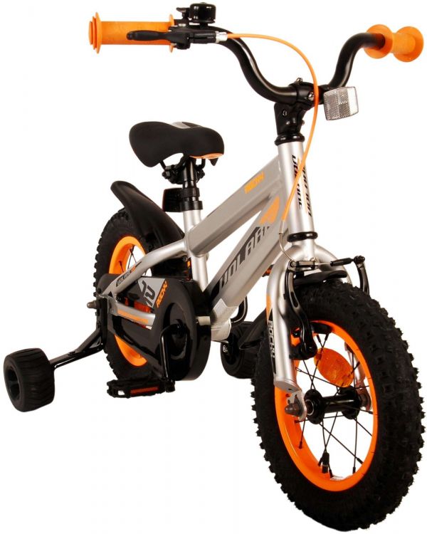 Volare Rocky Kinderfiets - Jongens - 12 inch - Grijs