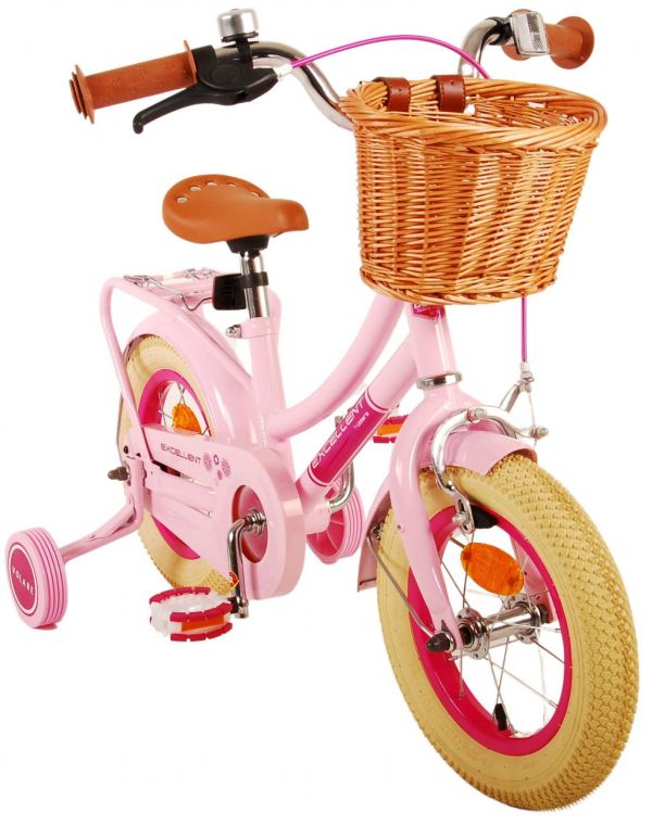 Volare Excellent Kinderfiets - Meisjes - 12 inch - Roze