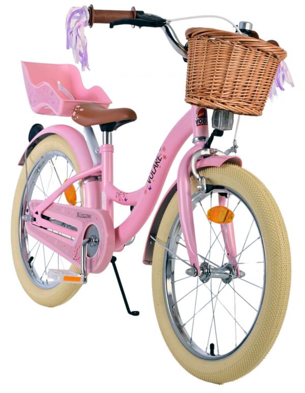 Volare Blossom Kinderfiets - Meisjes - 18 inch - Roze