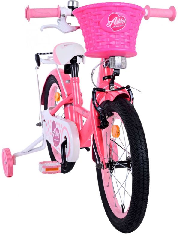 Volare Ashley Kinderfiets - Meisjes - 16 inch - Roze/Rood