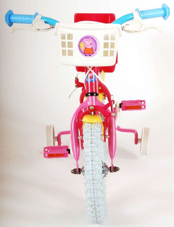 Peppa Pig Kinderfiets - Meisjes - 12 inch - Roze - Twee handremmen