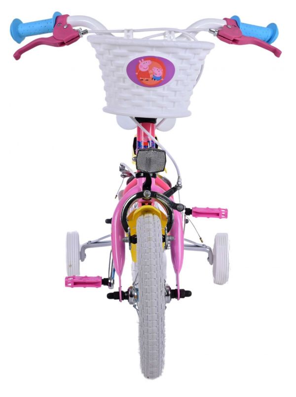 Peppa Pig Kinderfiets - Meisjes - 12 inch - Roze - Twee handremmen