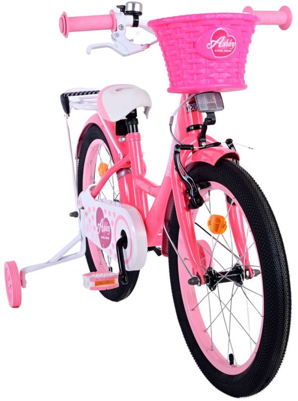 Volare Ashley Kinderfiets - Meisjes - 18 inch - Roze/Rood