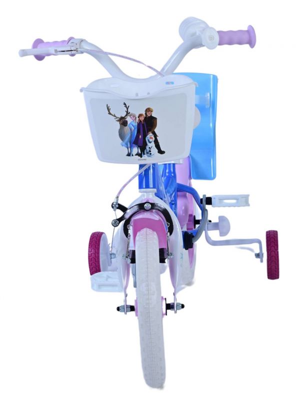 Disney Frozen Kinderfiets - Meisjes - 12 inch - Blauw