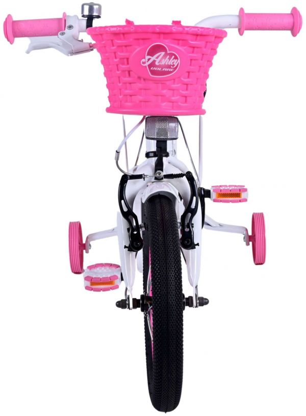 Volare Ashley Kinderfiets - Meisjes - 14 inch - Wit